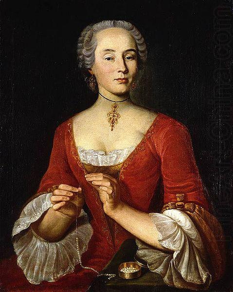 Bildnis einer Dame, Johann Jakob Ulrich